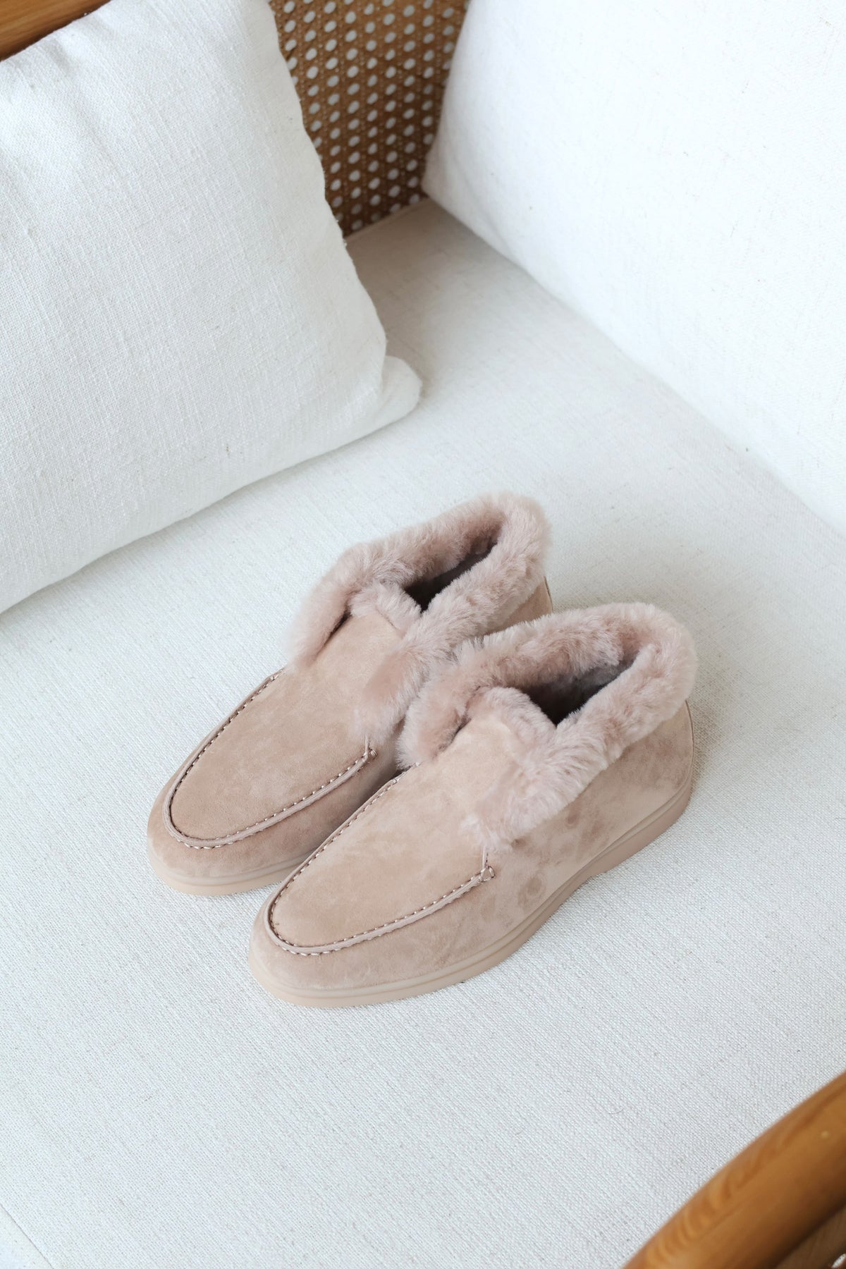 Loro Piana Summer Walk Fur Loafers