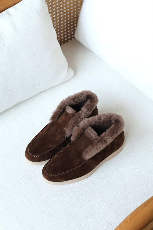 Loro Piana Summer Walk Fur Loafers