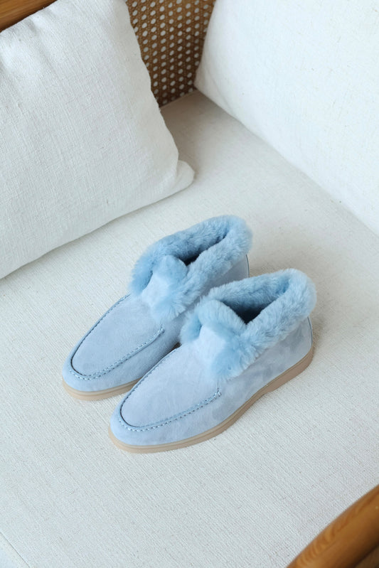 Loro Piana Summer Walk Fur Loafers