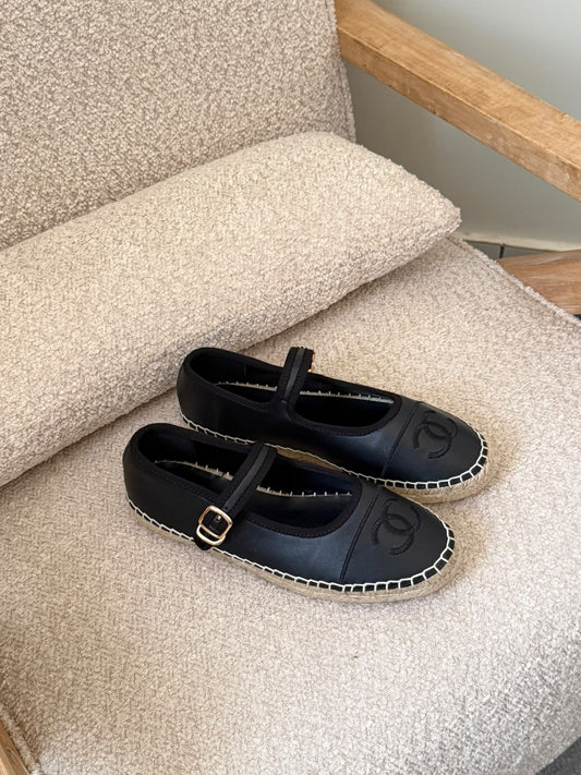 Chanel Ballet Flat With Strap