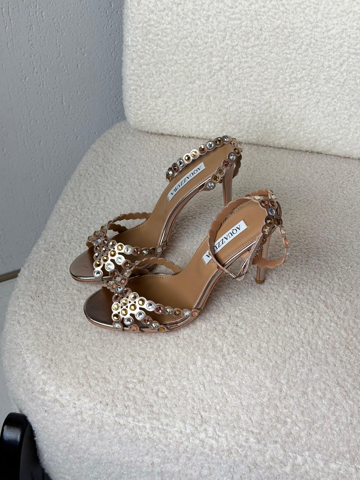 Aquazzura Tequila Sandals With Tonal crystal - 36-42 Size