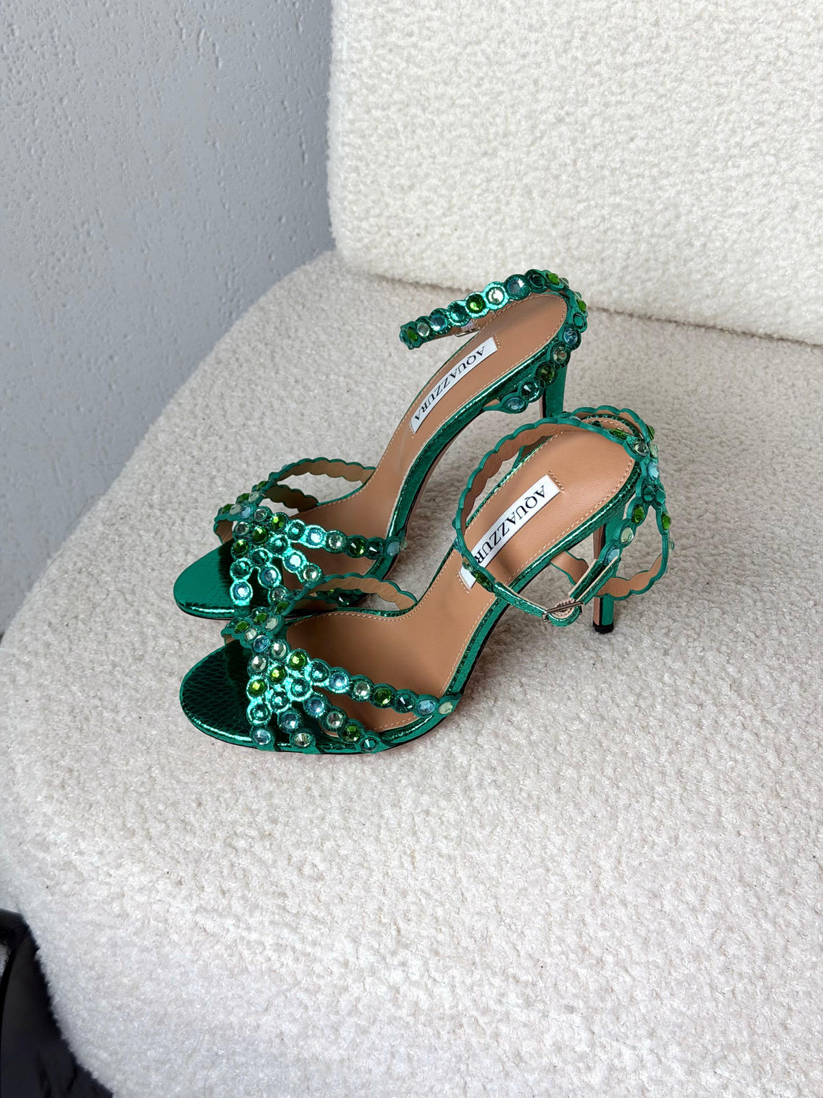 Aquazzura Tequila Sandals With Tonal crystal - 36-42 Size