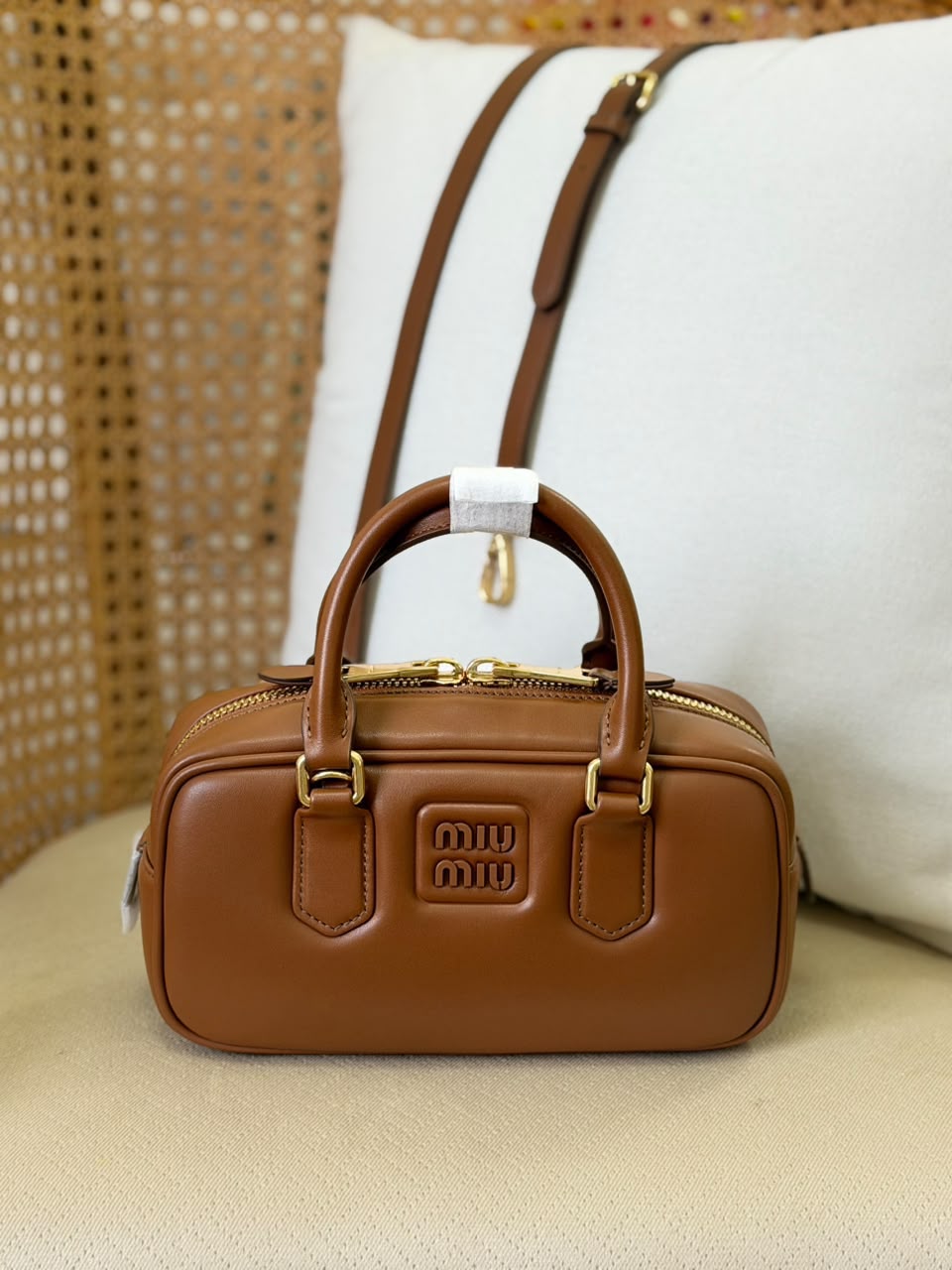 Miu Miu Arcadie Bag With Strap - 23 cm