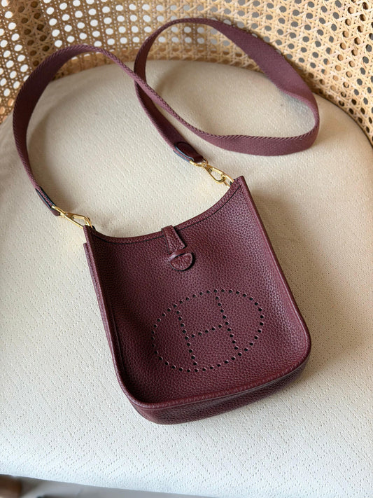 Hermes Eveline Bag Handmade - 19 cm
