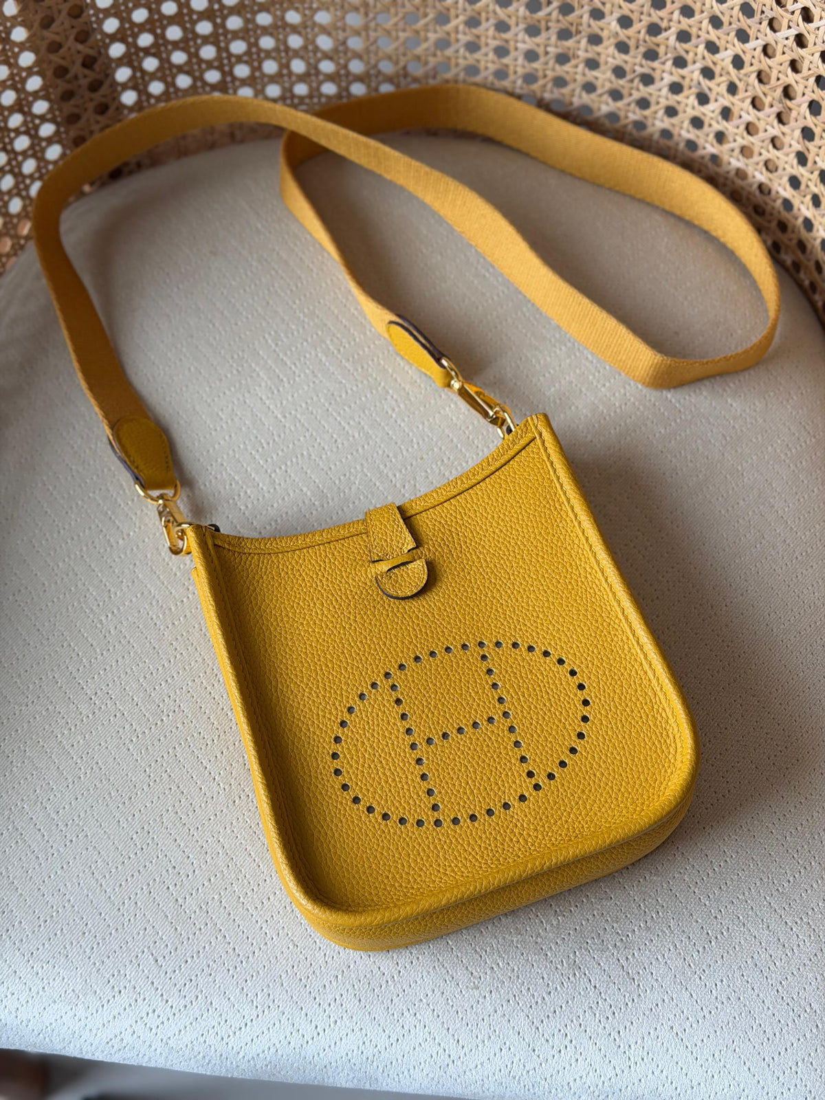 Hermes Eveline Bag Handmade - 19 cm