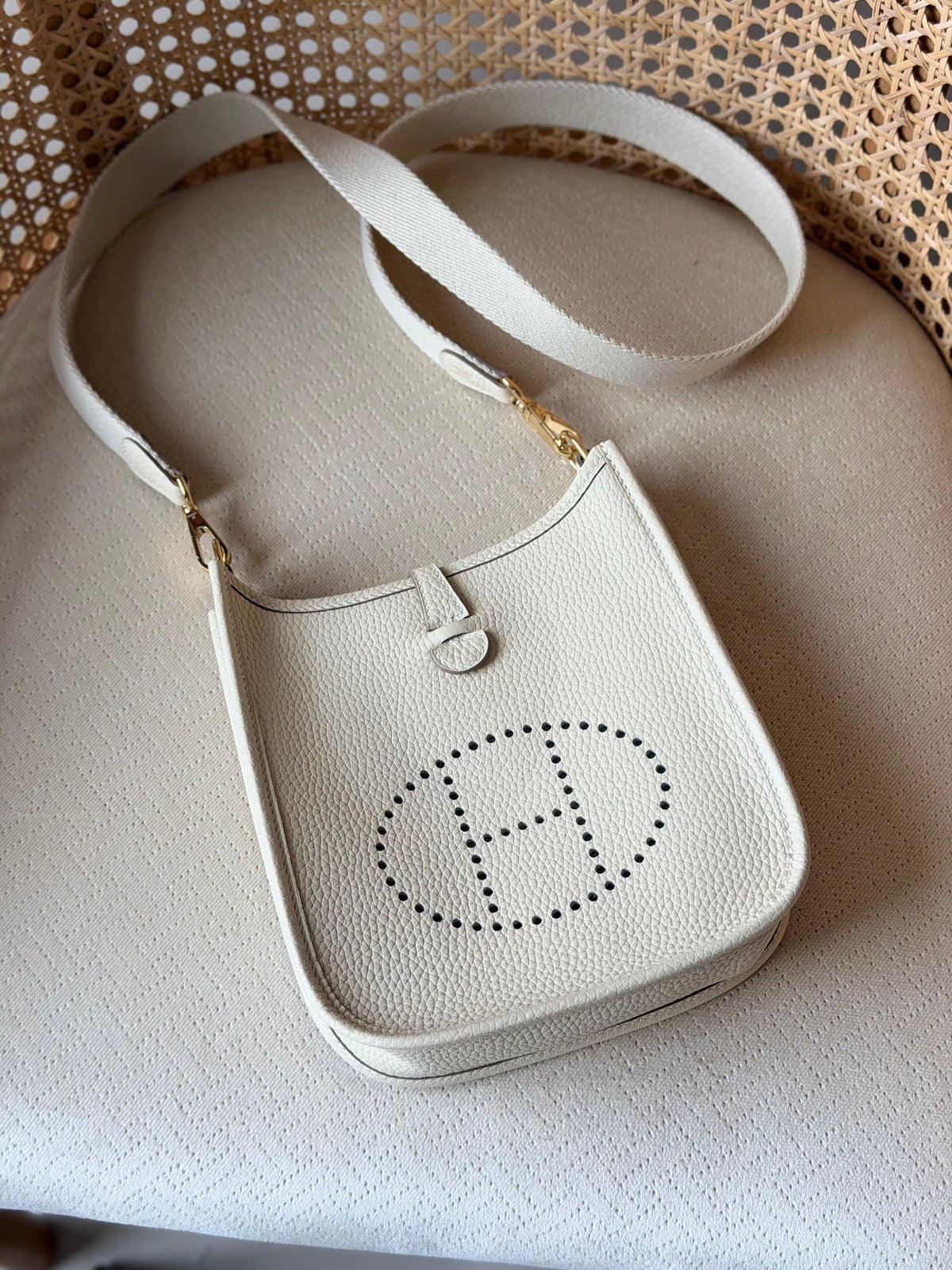 Hermes Eveline Bag Handmade - 19 cm