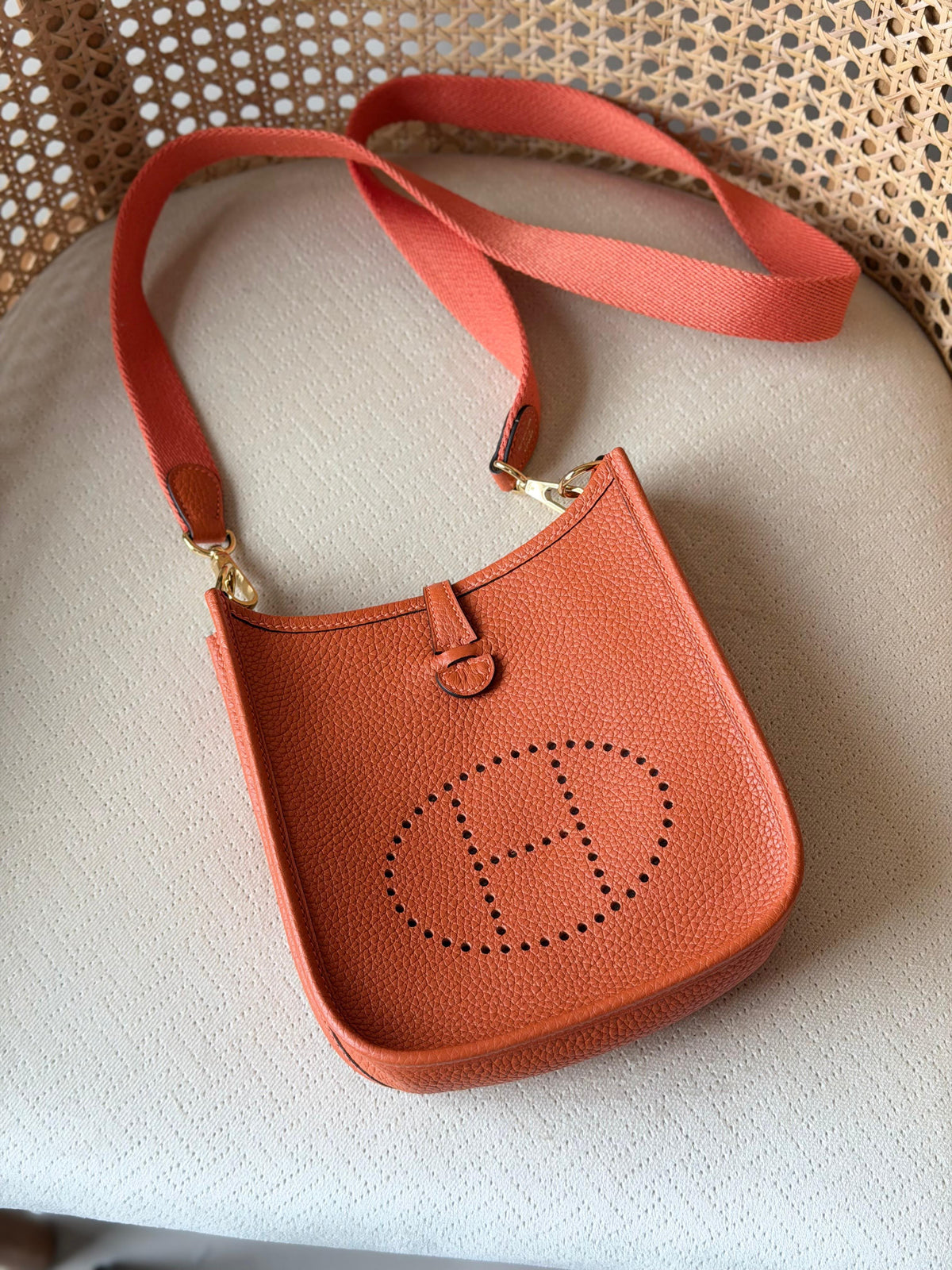Hermes Eveline Bag Handmade - 19 cm