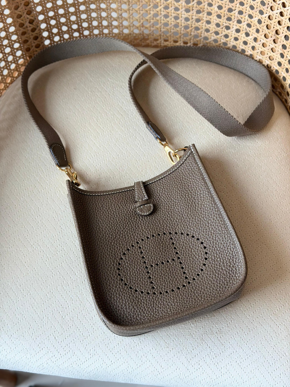 Hermes Eveline Bag Handmade - 19 cm