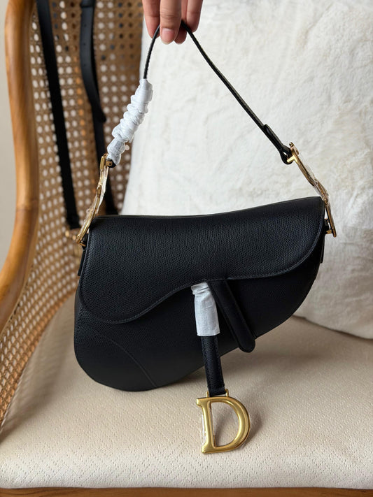 Dior Saddle Bag With Strap - 26 cm