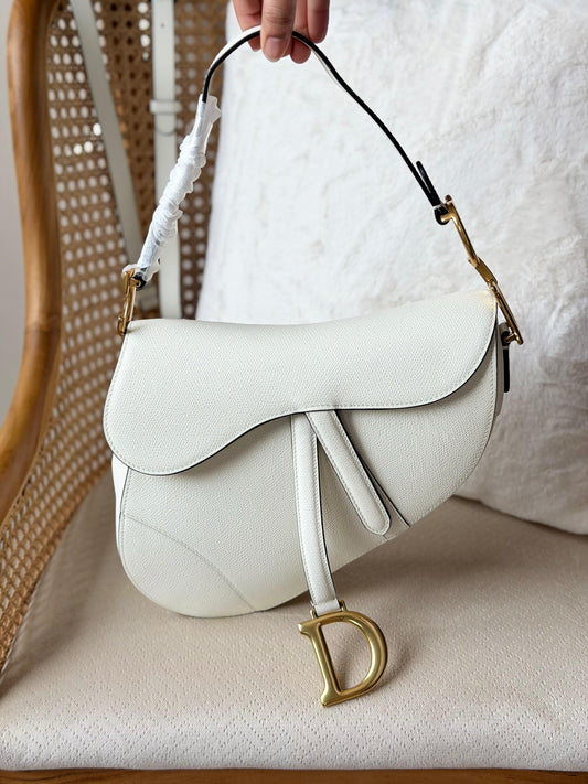 Dior Saddle Bag With Strap - 26 cm