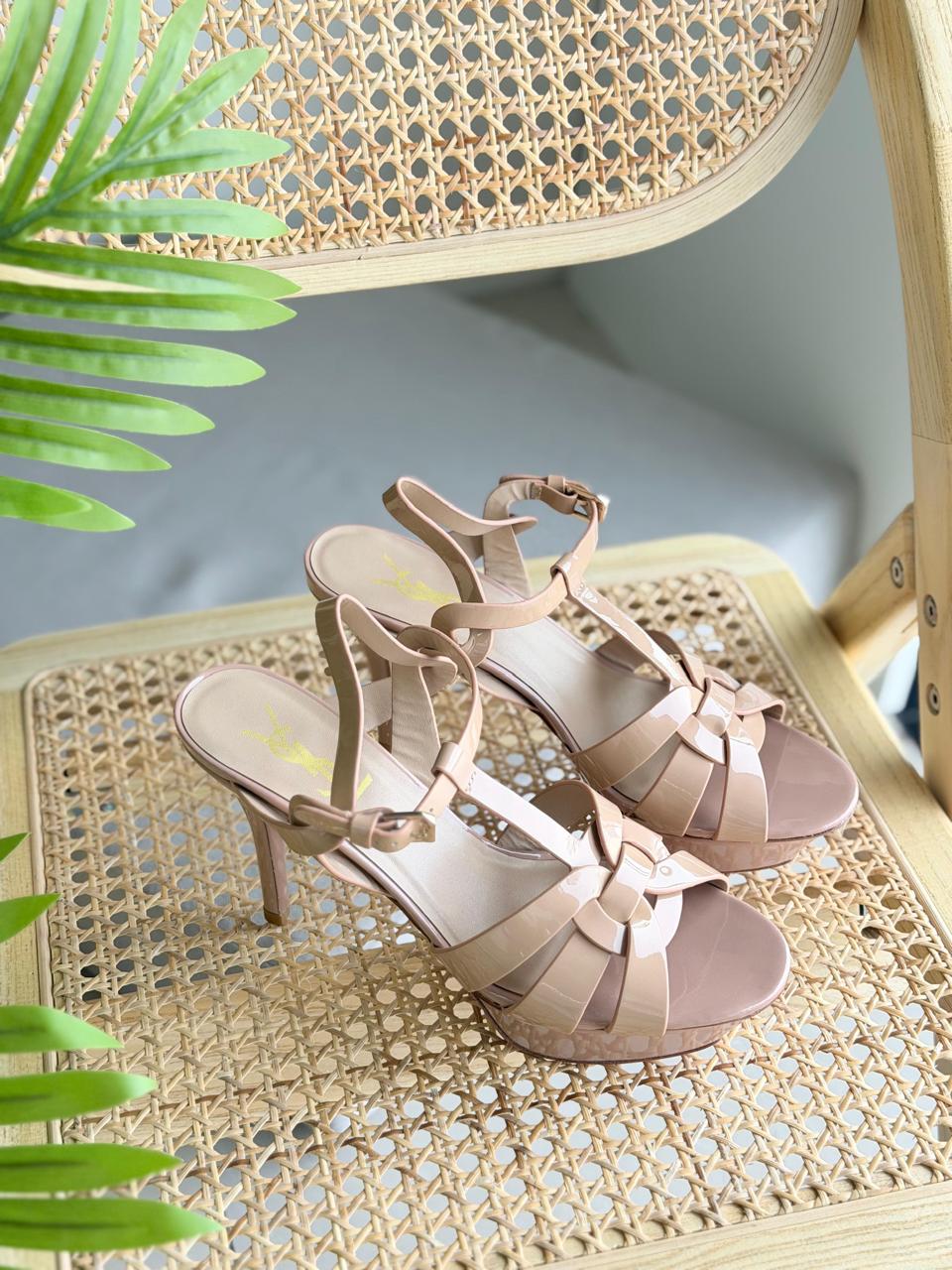 YSL Beige Matt Long Heel