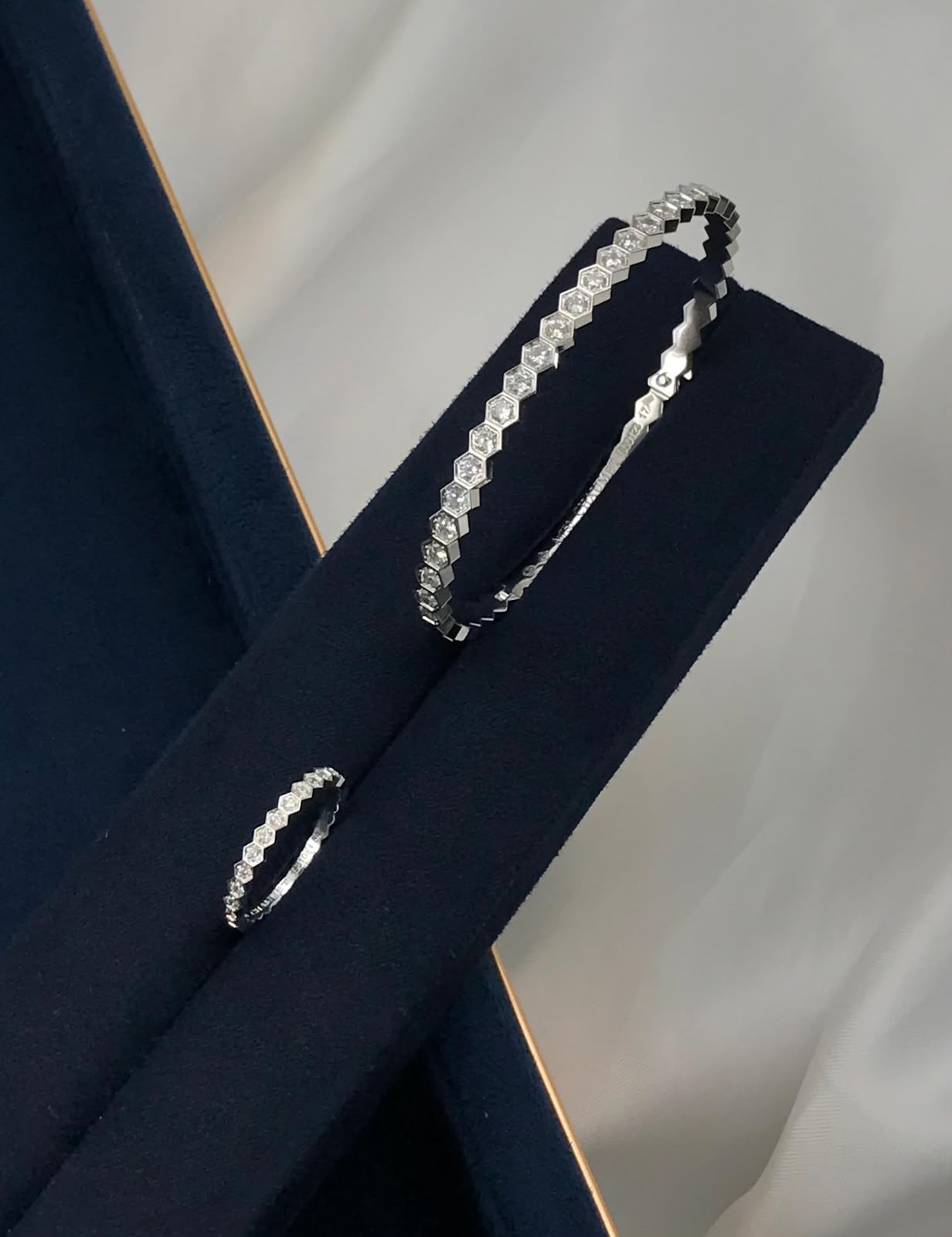 Chaumet Bee My Love Diamond Bangle & Ring (White Gold)