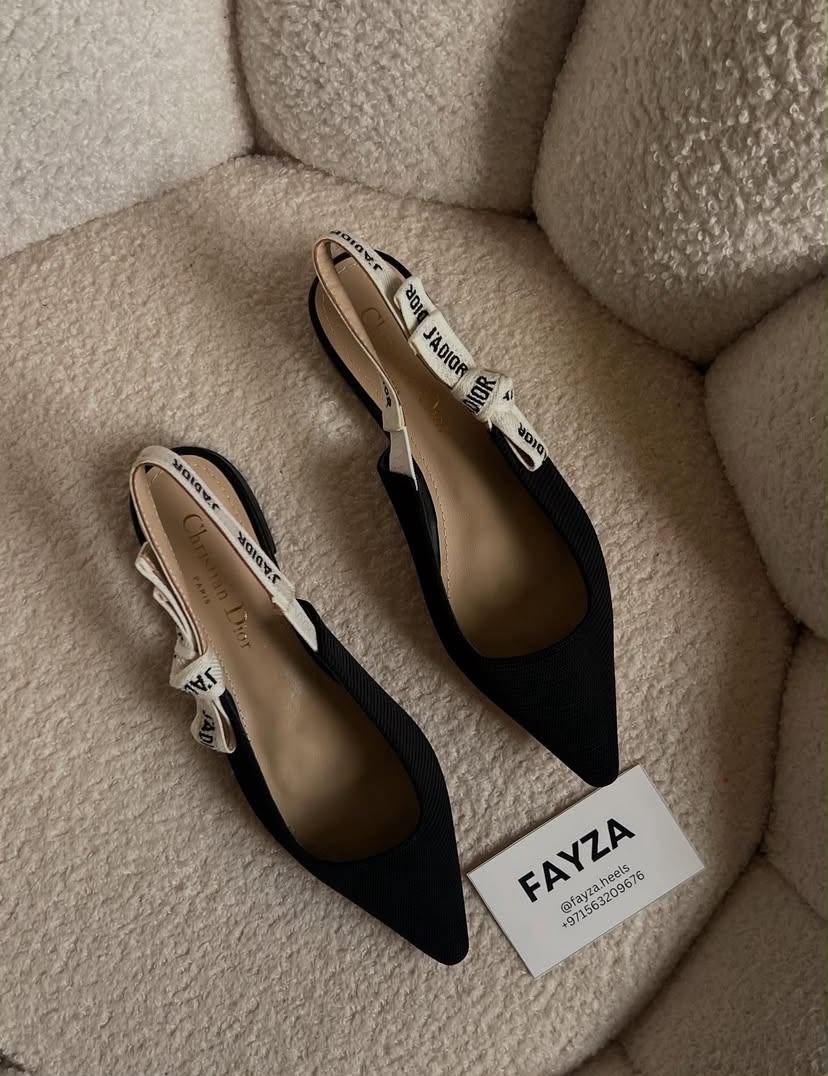 Dior Black Small Heel