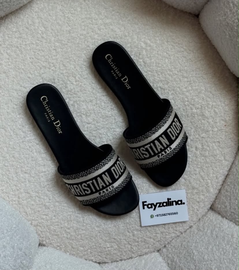 Christian Dior  Slide Sandals