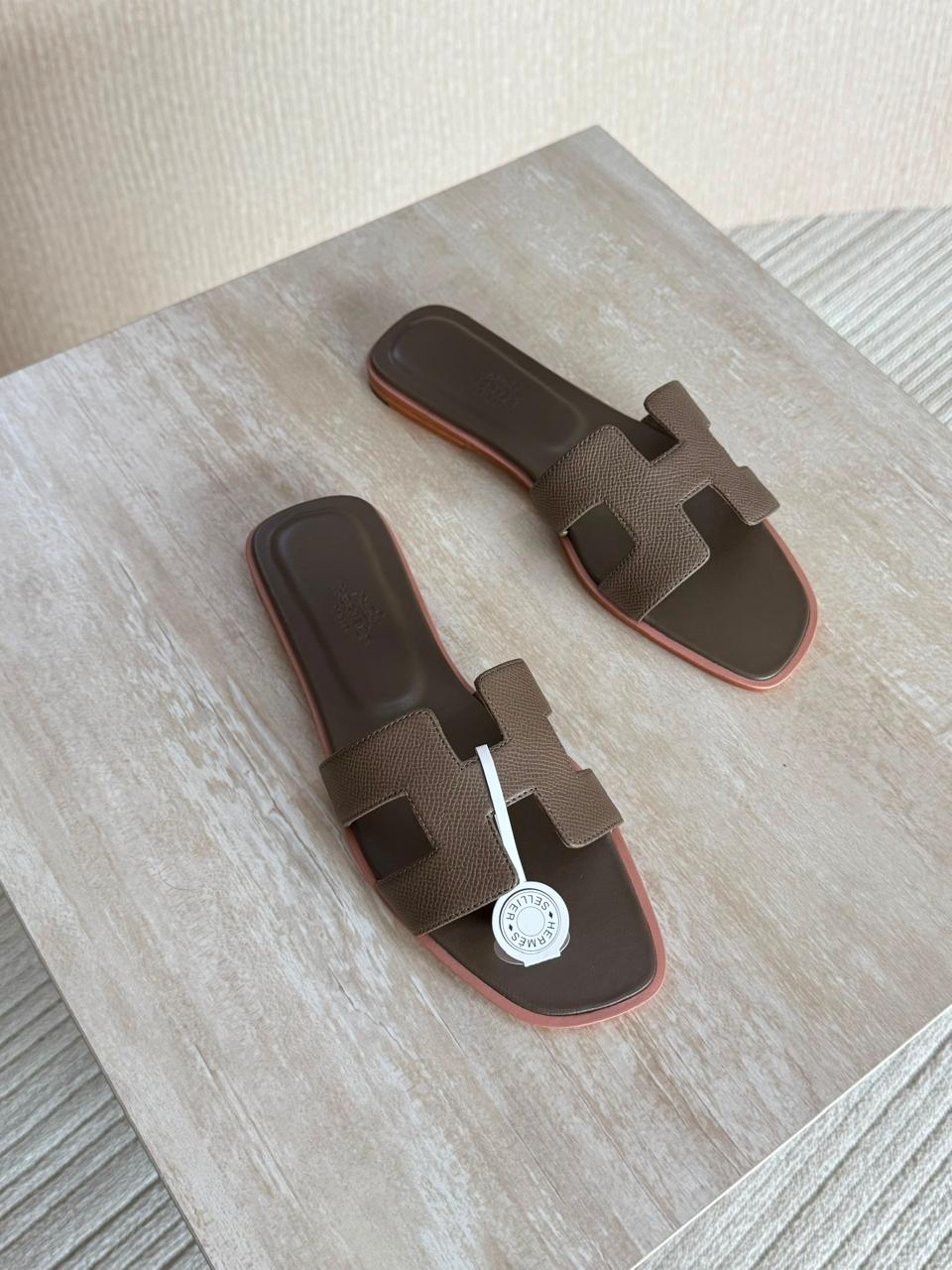 Hermes Oran Flat Sandal