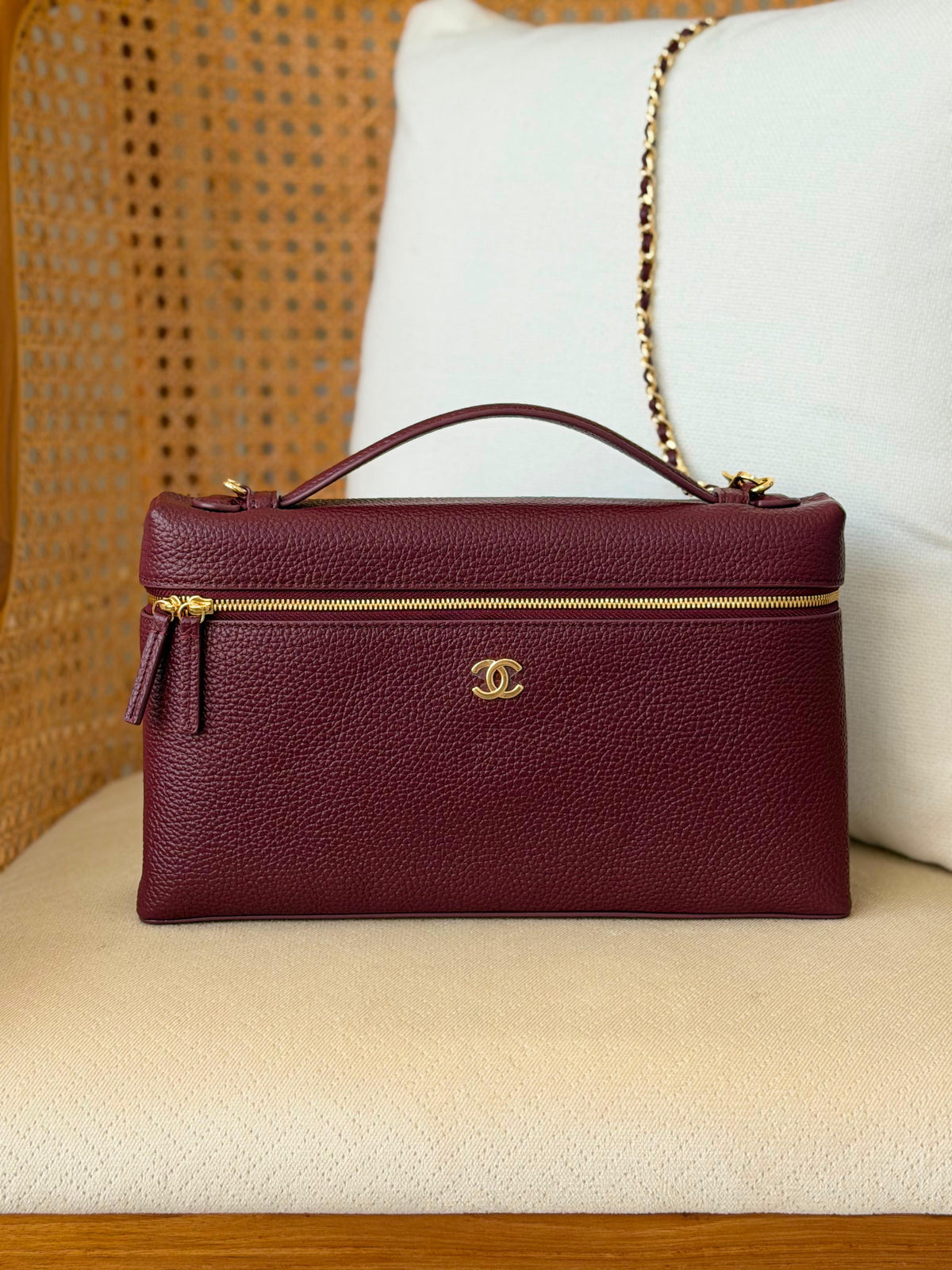 Chanel Slim Vanity Bag 28 cm